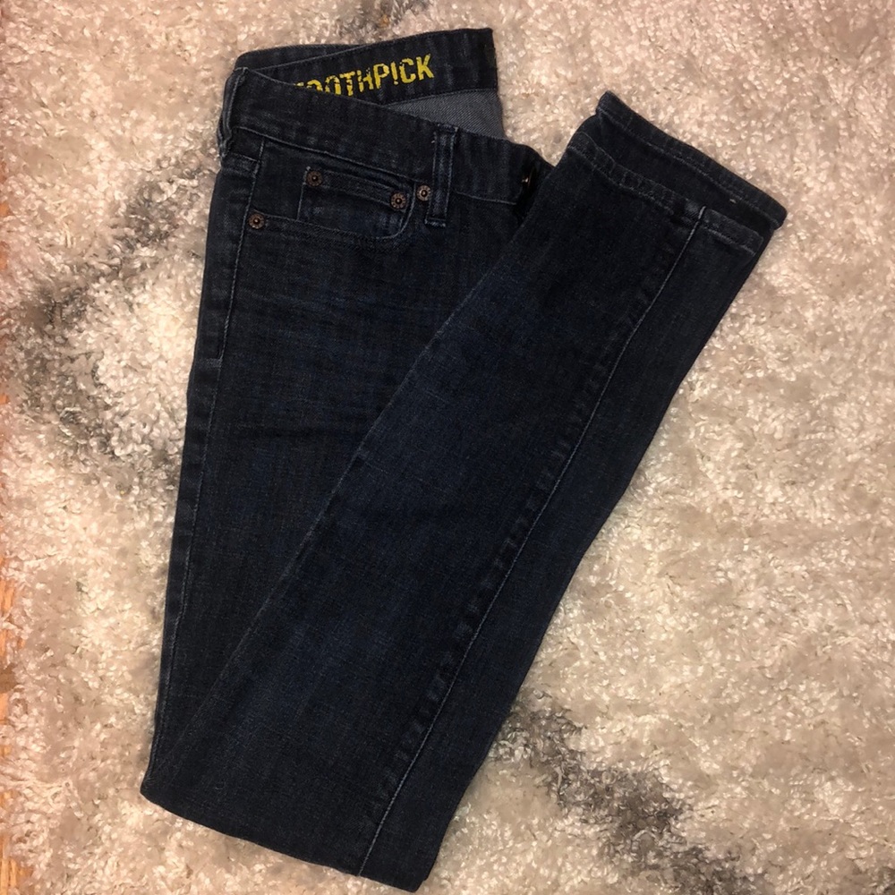 J. Crew straight leg, straight jeans